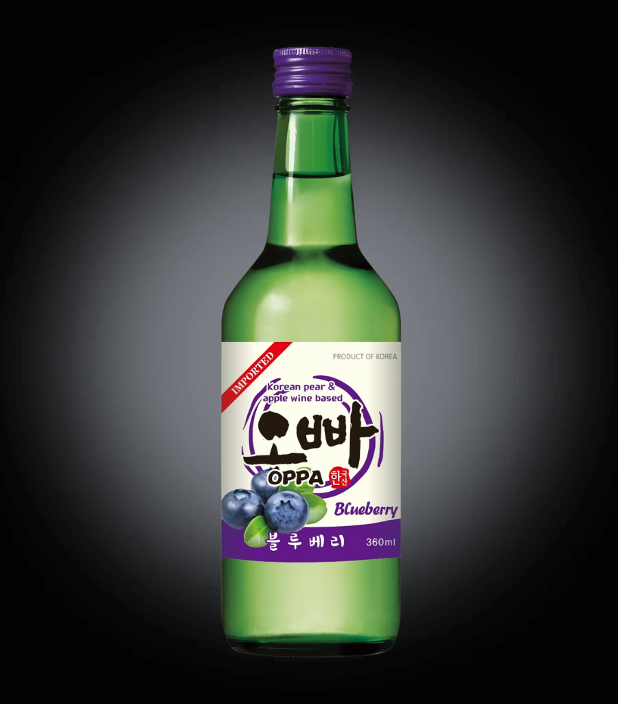 OPPA SOJU BLUEBERRY 360 ML