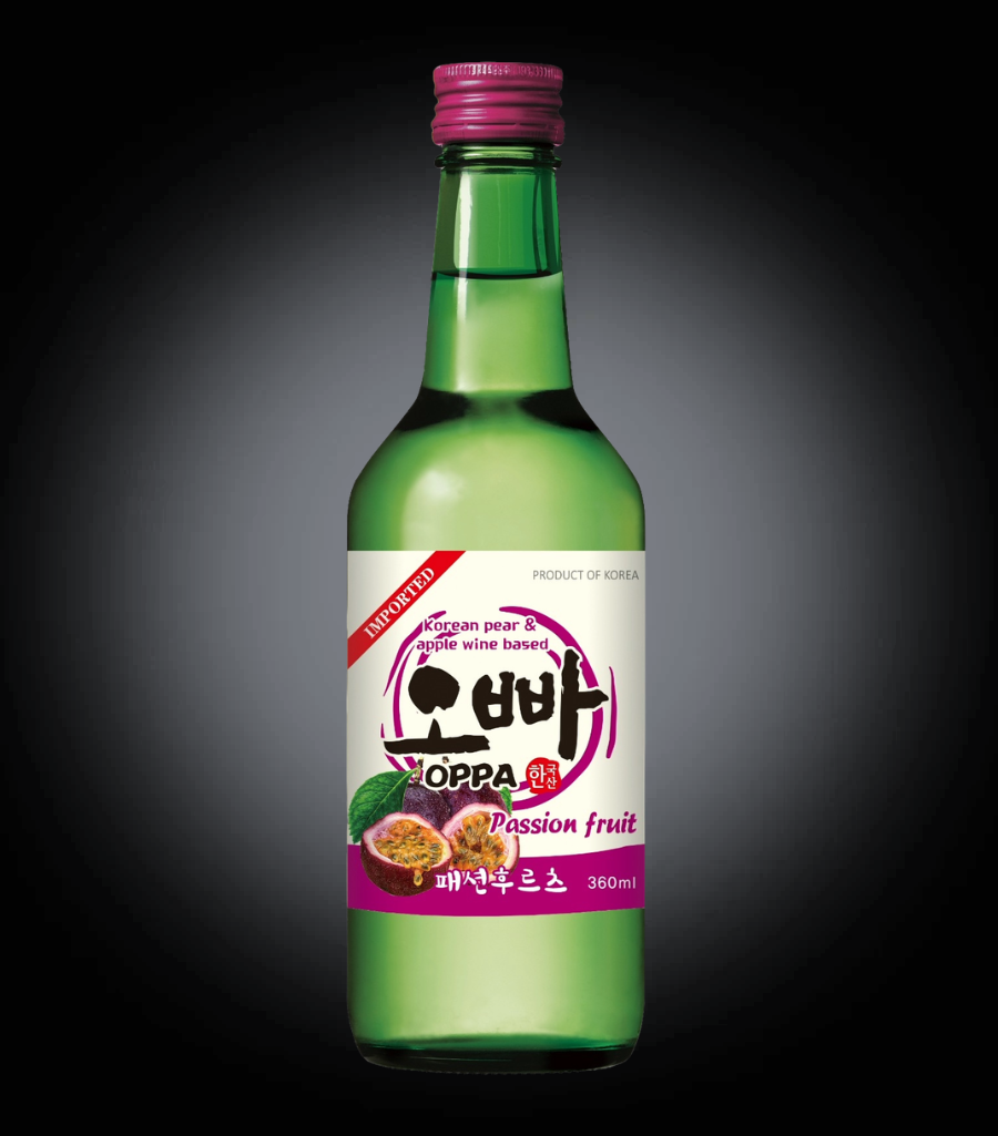 OPPA SOJU PASSION FRUIT 360 ML