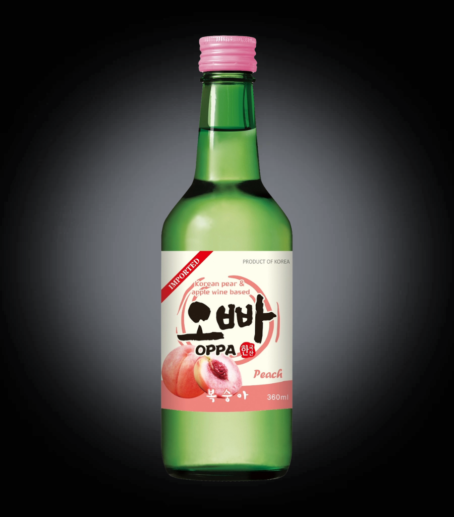 OPPA SOJU PEACH 360 ML