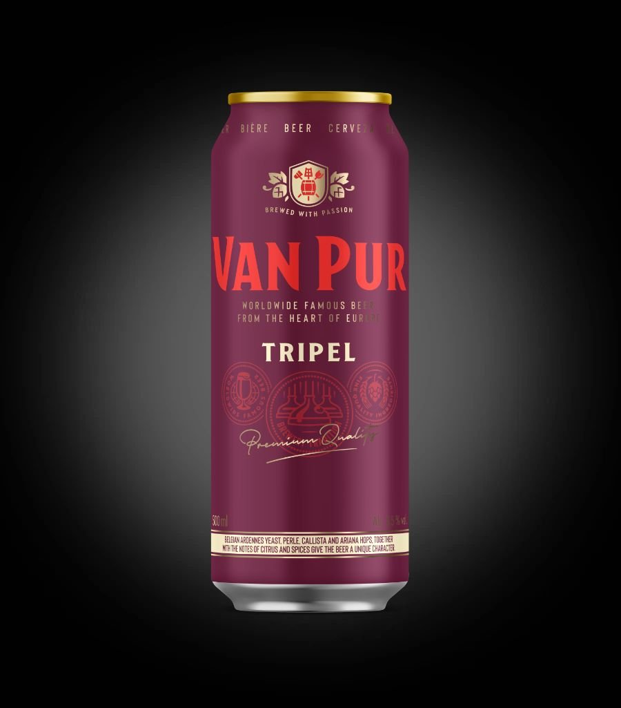 VAN PUR TRIPEL BEER 8.5% ALC